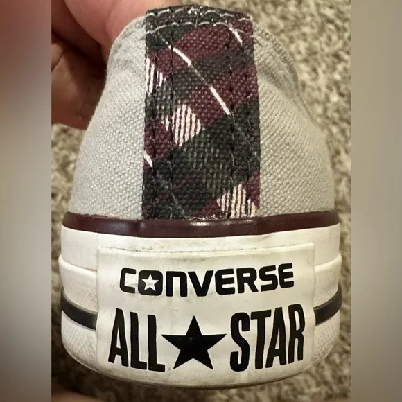 All-Star Chuck Taylor Gray With Glittery Laces - Picture 4 of 6